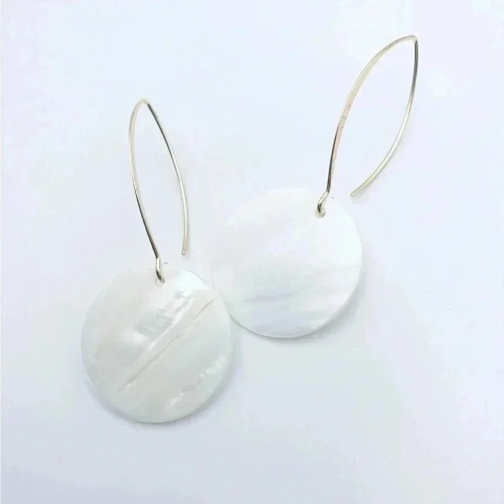 DROP Dangle Pearl Earrings - Picture 2 of 4